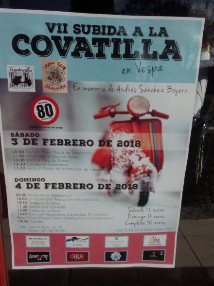 VII SUBIDA A LA COVATILLA en vespa