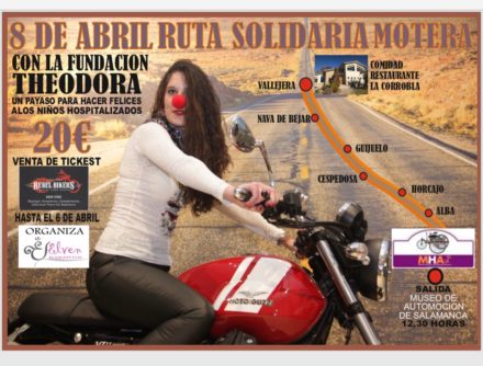 RUTA SOLIDARIA MOTERA con FUNDACION THEODORA