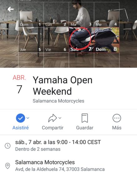 YAMAHA OPEN WEEKEND Salamanca Motorcycles