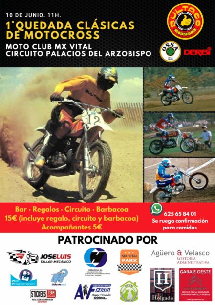 1ª QUEDADA CLASICAS MOTOCROSS