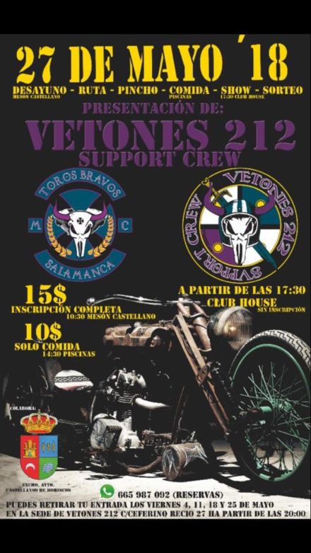 VETONES 212 Support Crew