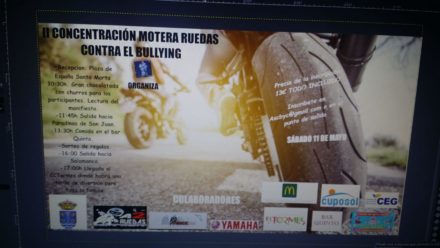 2ª CONCENTRACION MOTERA «RUEDAS CONTRA EL BULLYING»