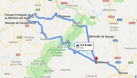 RUTA INTERNACIONAL a ALBUFEIRA DO AZIBO