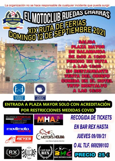 XIX RUTA DE FERIAS con RUEDAS CHARRAS